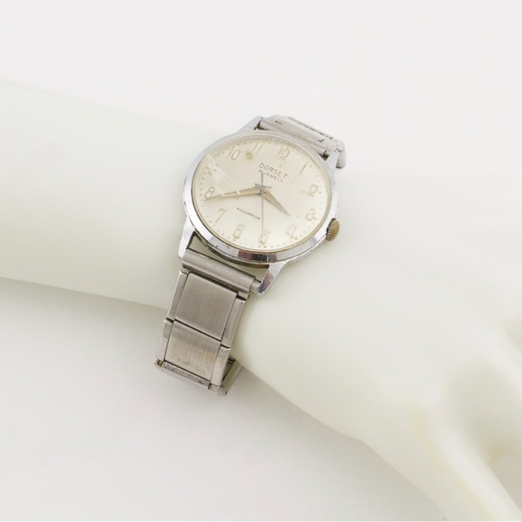 Vintage Dorset Men’s Watch 21 Jewels Waterproof on Brite Expansion Band - Picture 2 of 10